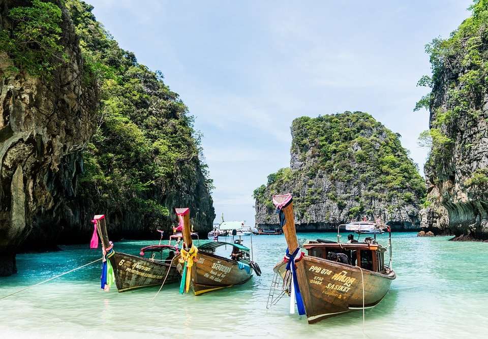 Thailand, Phuket, Koh Phi Phi, Island Tour