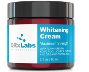 qrx labs skin whitening cream review