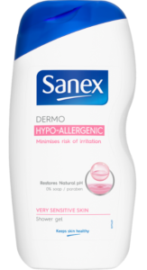Sanex Hypoallergenic Shower Gel 1