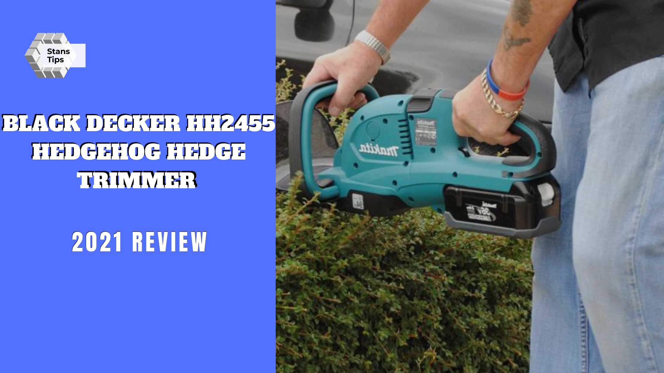 Black decker hh2455 hedgehog hedge trimmer review