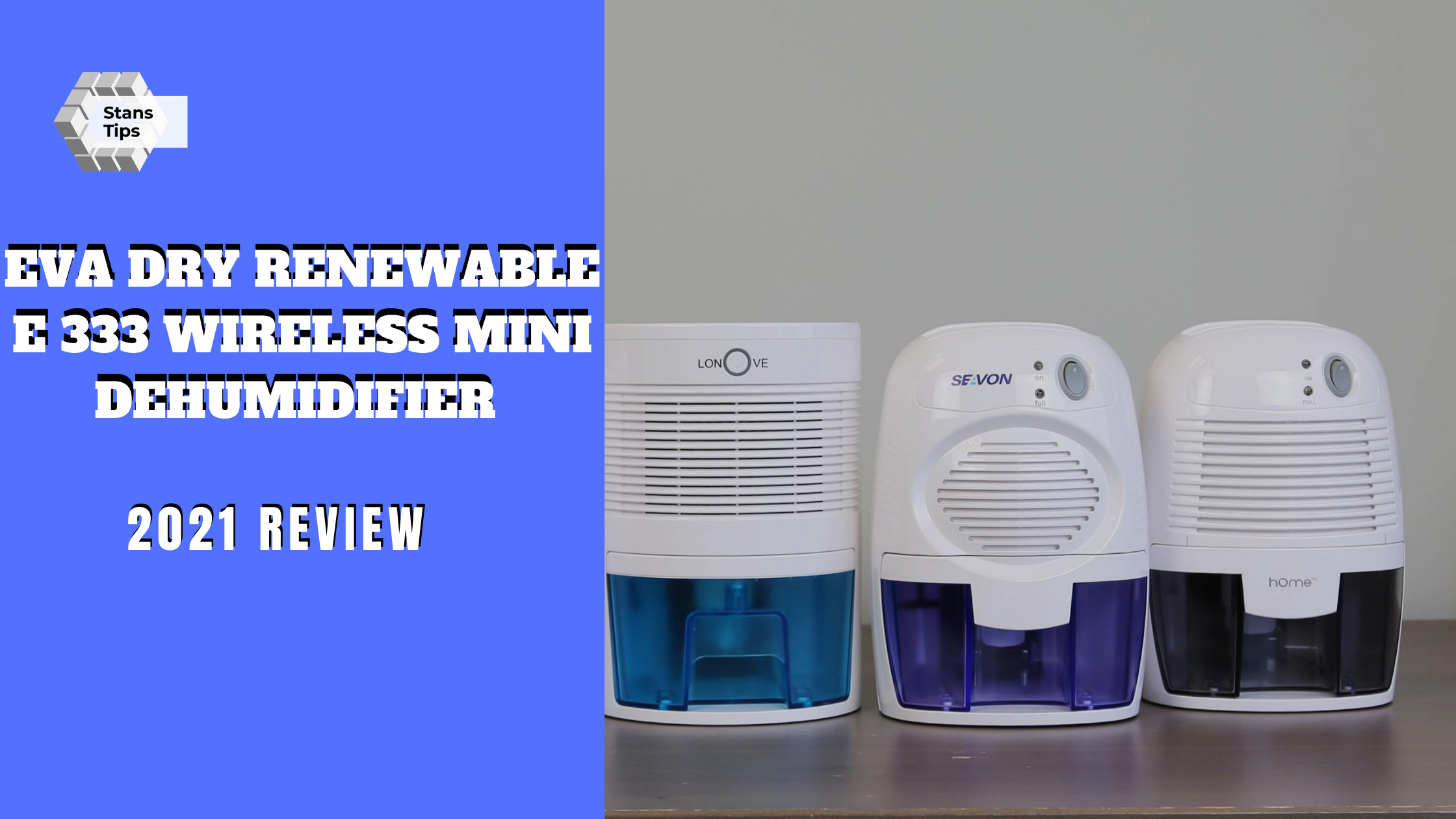 Eva dry renewable e 333 wireless mini dehumidifier review