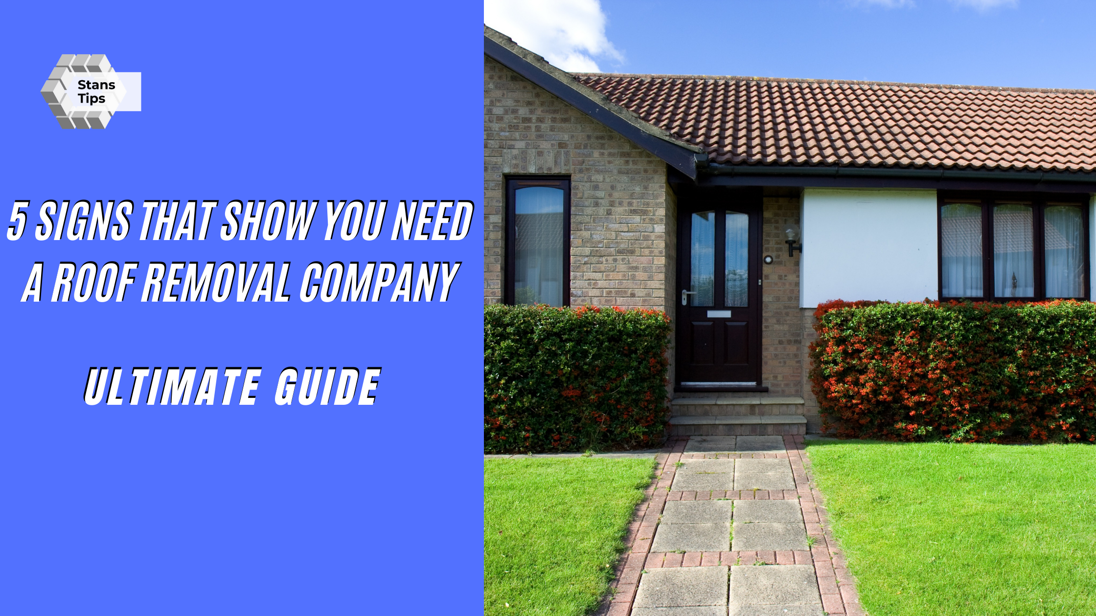 5 Signs that show you need a roof removal company